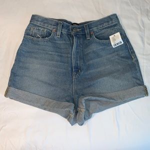 High rise mom denim shorts from urban outfitters
